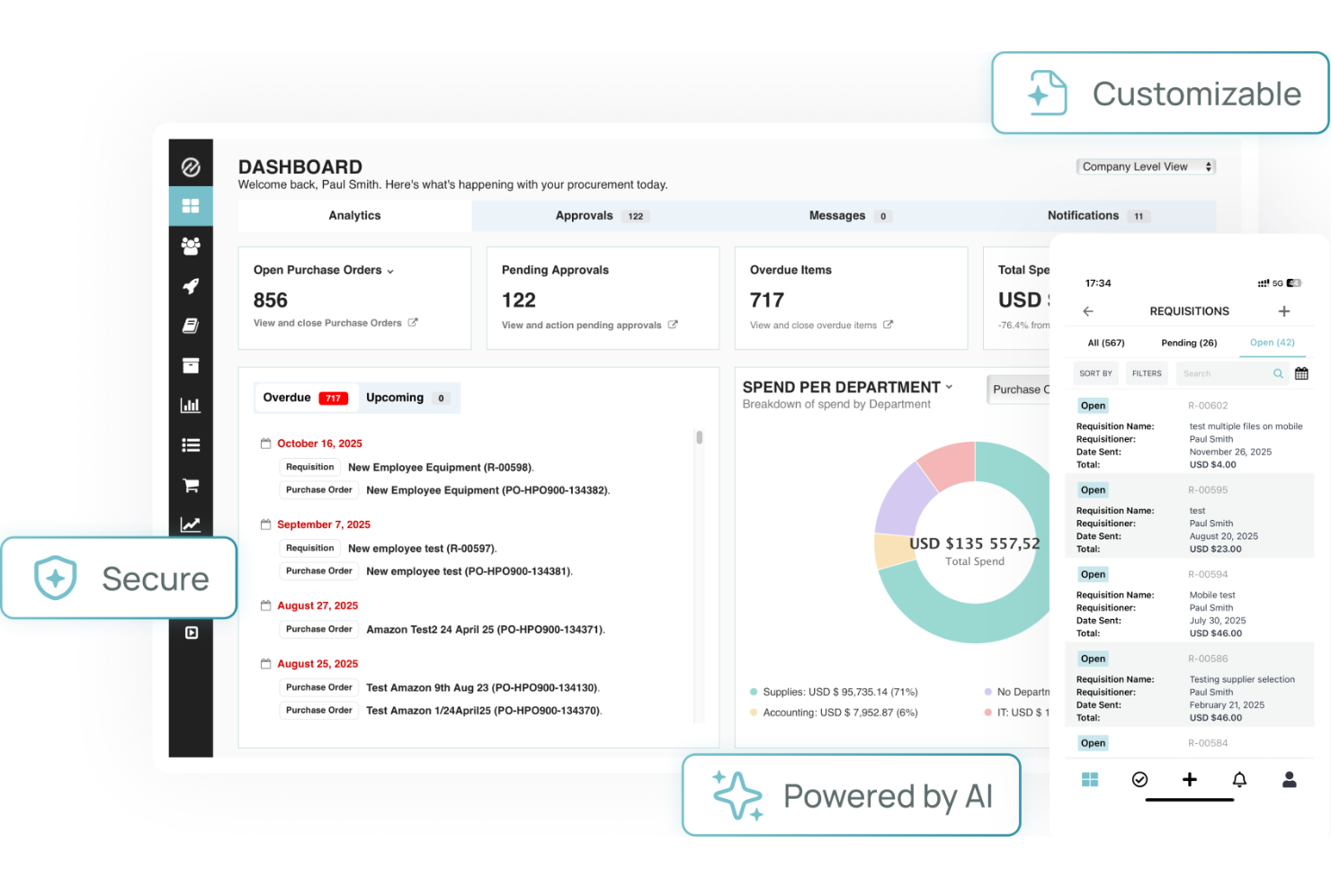 Tradogram screenshot - I 10 migliori software per l’approvazione delle fatture per il 2026