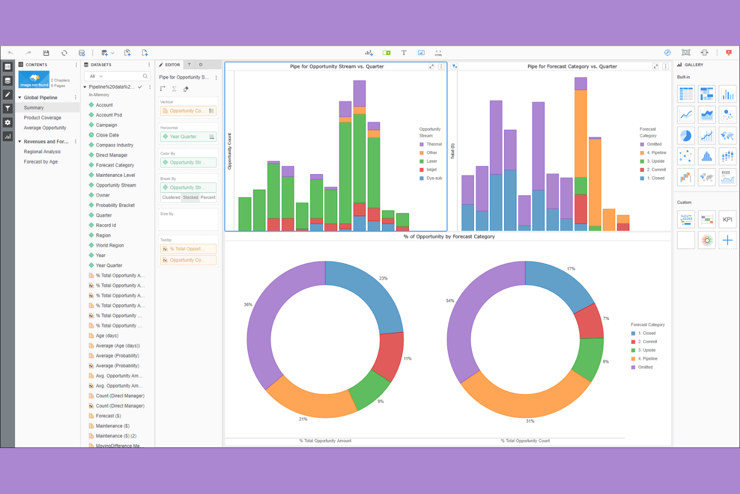 Strategy screenshot - 12 migliori alternative a Power BI recensite nel 2026