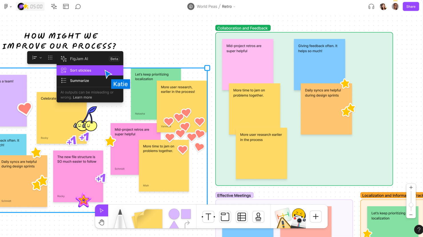 FigJam screenshot - 10 Migliori Strumenti di Collaborazione AI Recensiti nel 2026