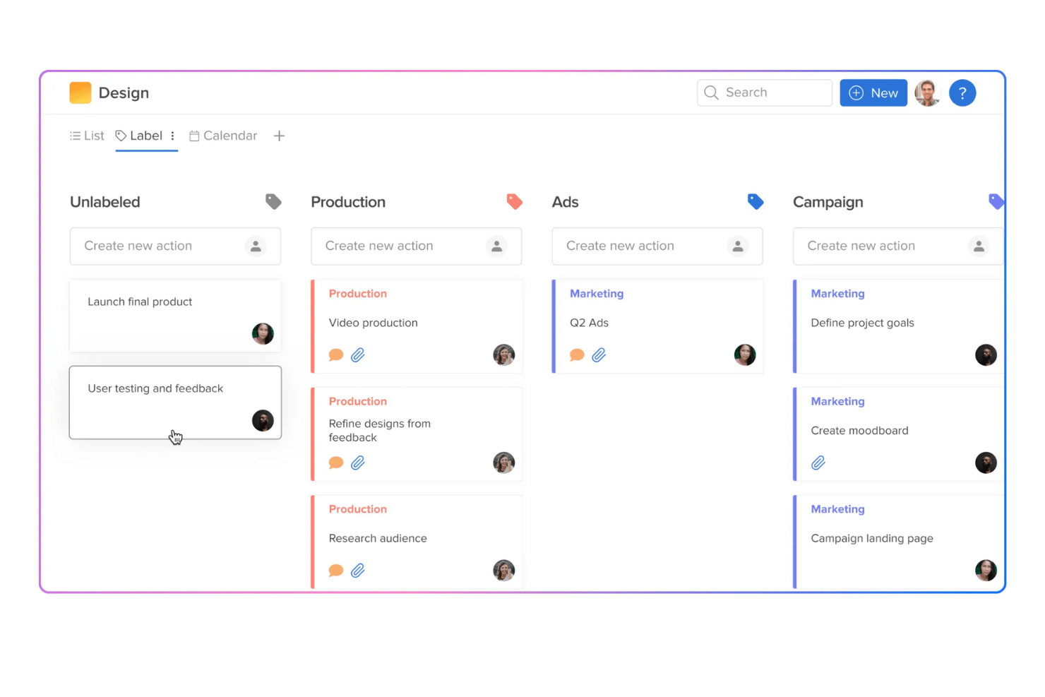 Hive screenshot - Le 10 migliori piattaforme gratuite di gestione progetti con intelligenza artificiale recensite nel 2026