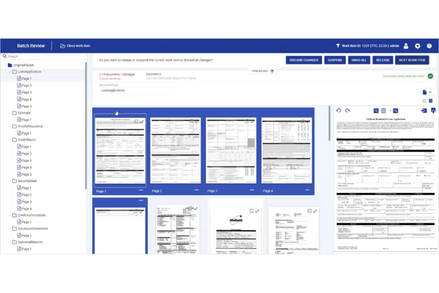 Hyland IDP screenshot - I 10 migliori software intelligenti per l’elaborazione dei documenti con IA 2026