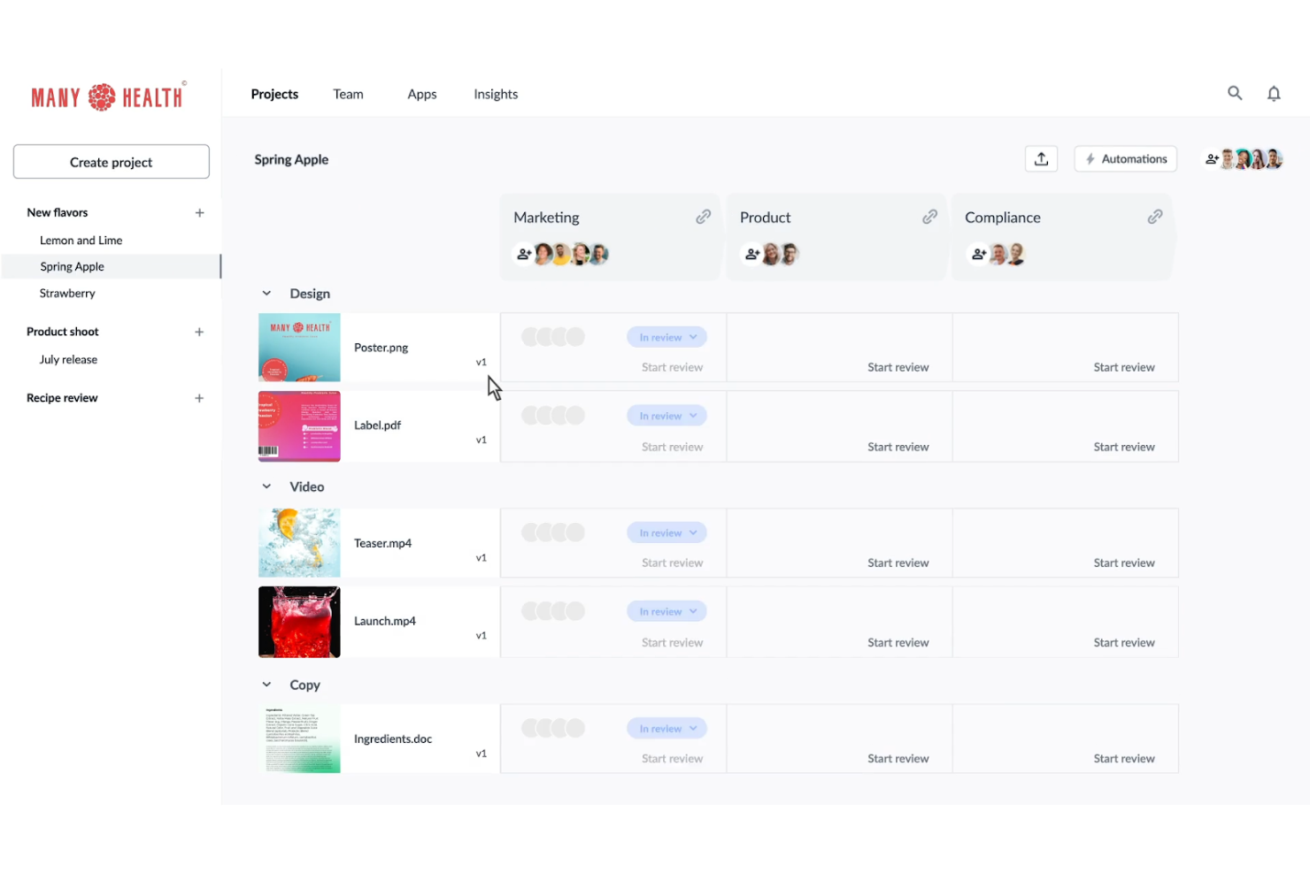 Filestage screenshot - Le 10 migliori piattaforme di collaborazione per il design del 2026