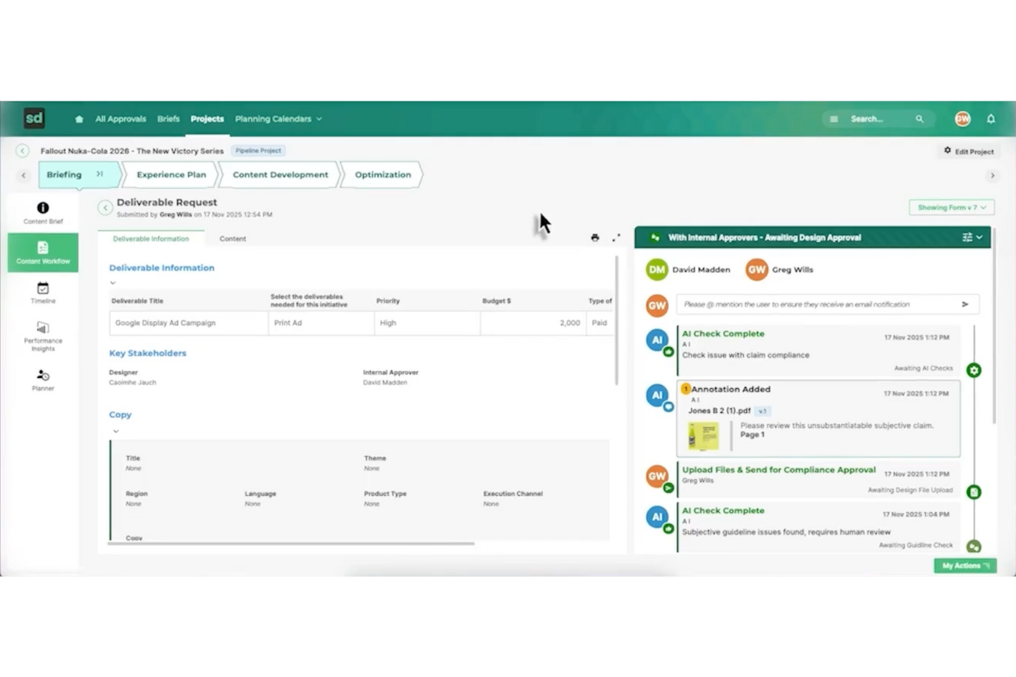 Screendragon screenshot - I 10 migliori sistemi di gestione delle agenzie basati sull’IA recensiti nel 2026