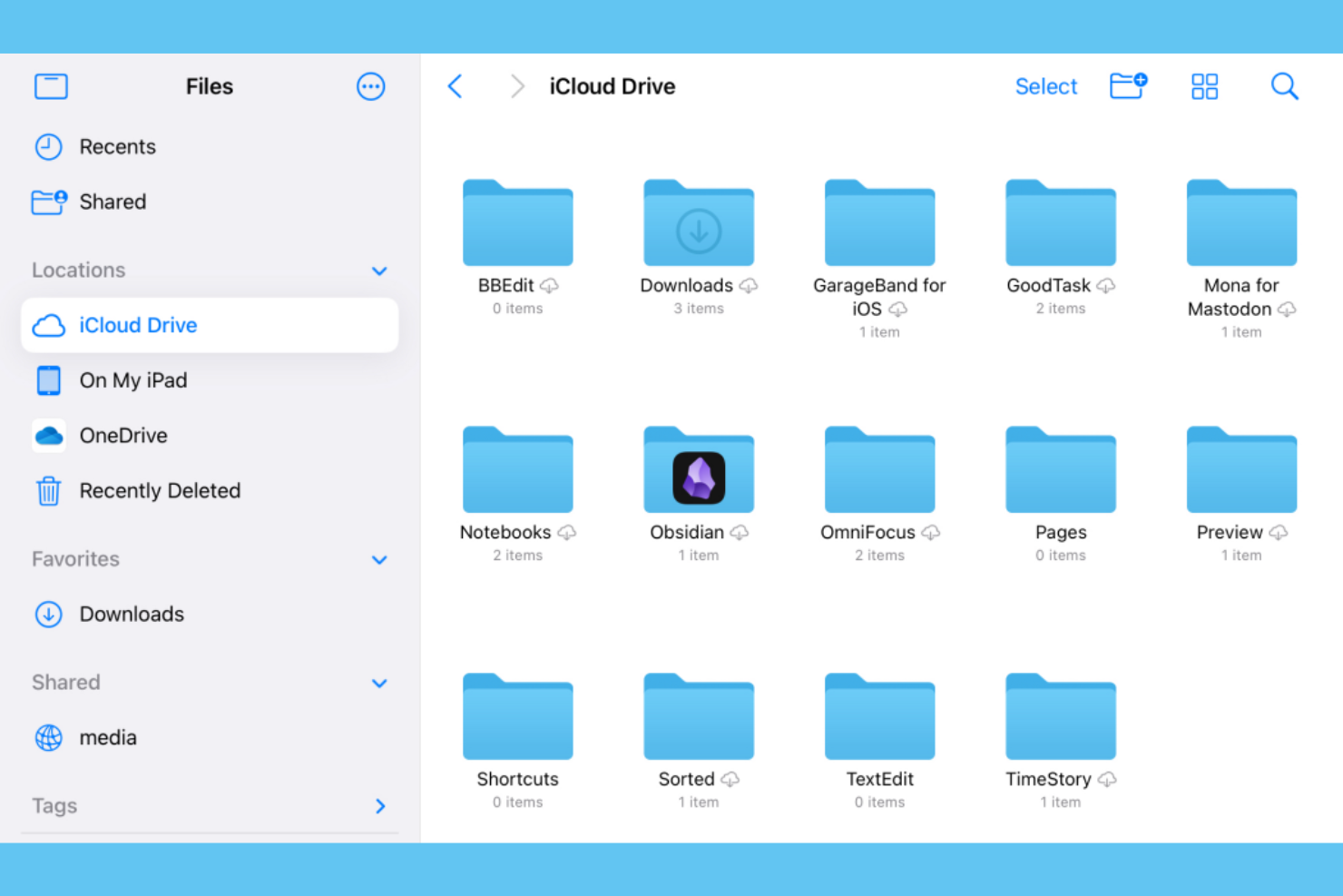 iCloud screenshot - Le 20 migliori alternative a Mega nel 2026