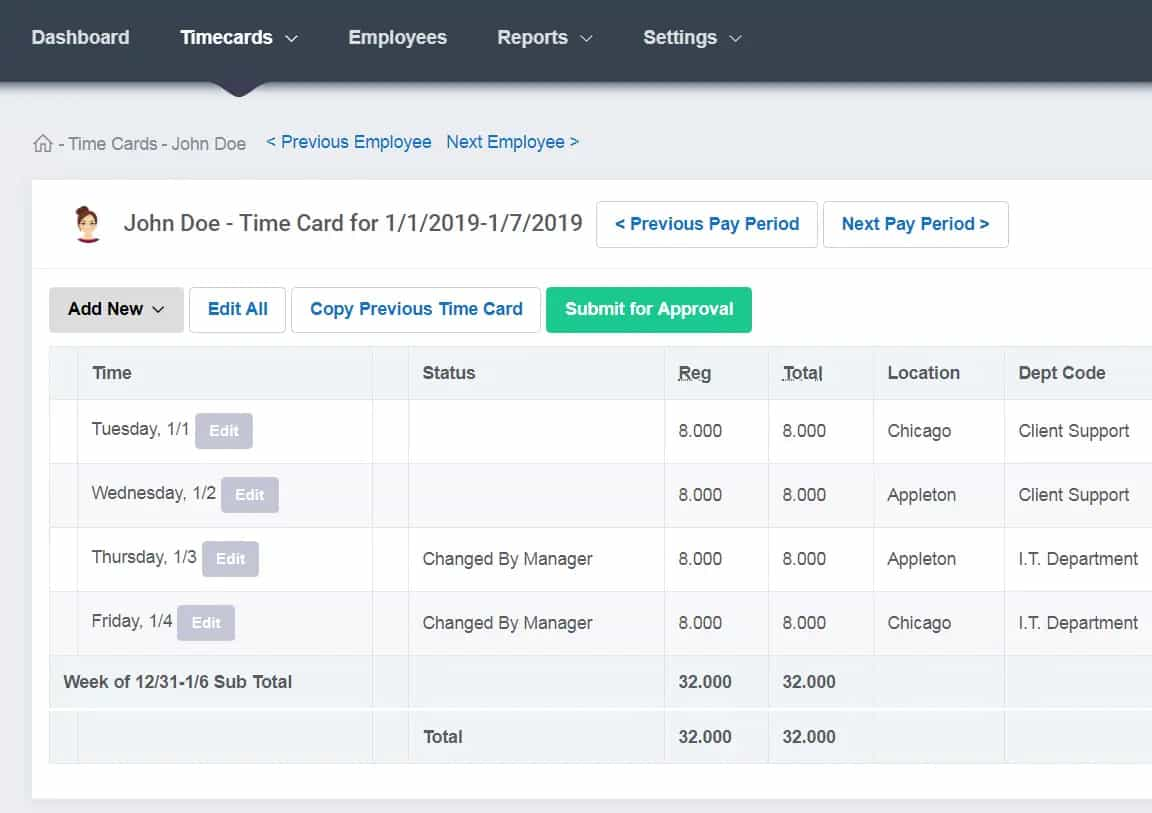 Buddy Punch screenshot - Le 10 migliori soluzioni software per la rilevazione dei tempi in edilizia nel 2026