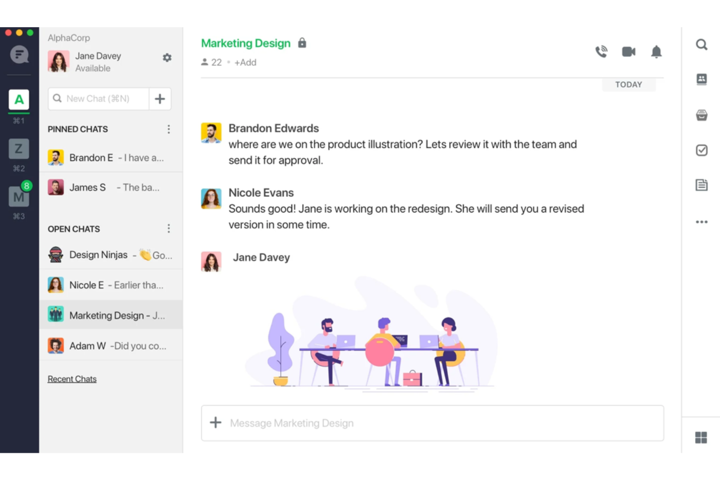 Flock screenshot - Le 10 Migliori Soluzioni per la Collaborazione nelle Vendite Recensite nel 2026