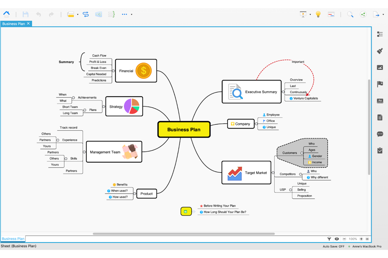 Xmind screenshot - Le 10 migliori alternative a MindMeister recensite nel 2026