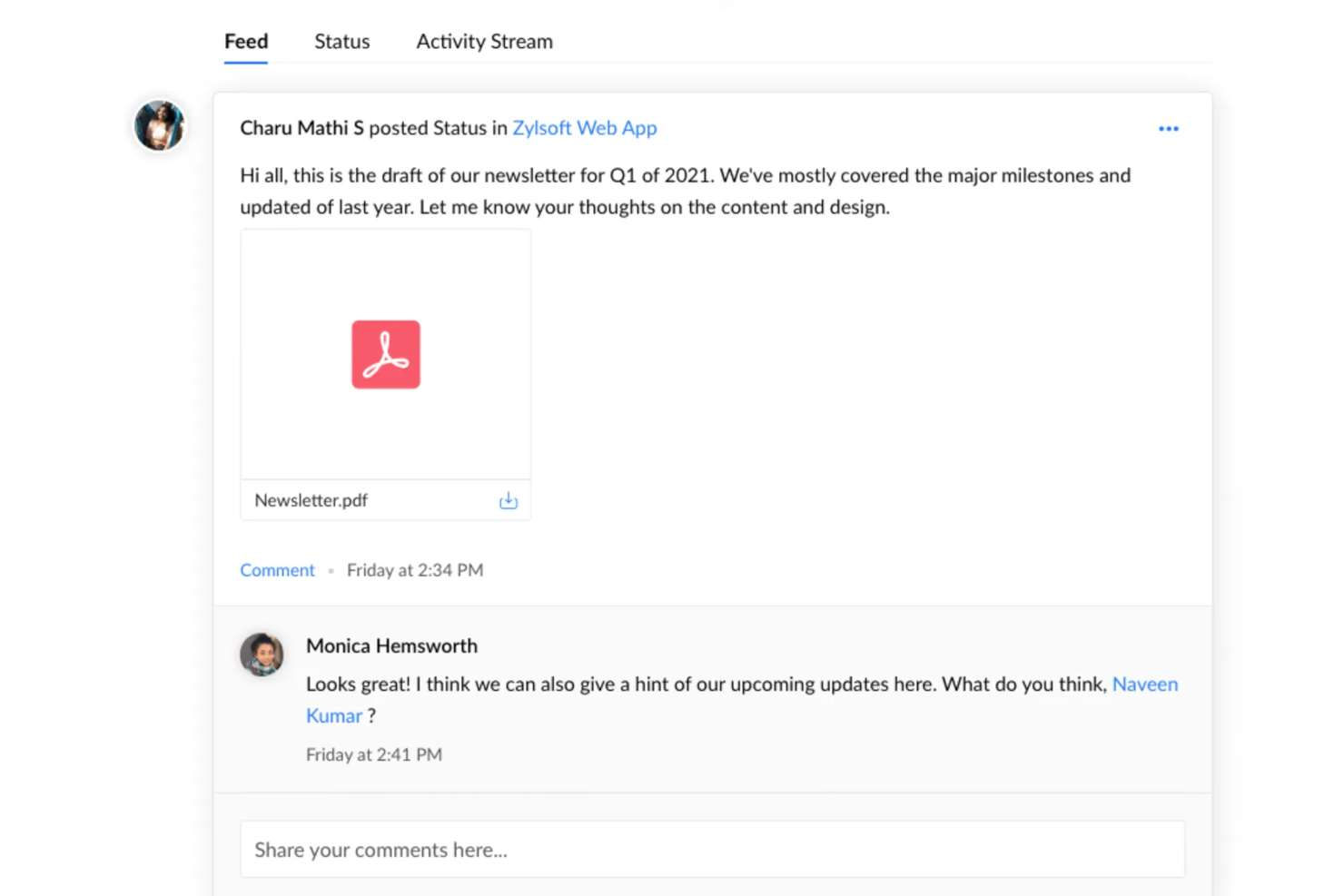 Zoho Projects screenshot - Le 10 Migliori Soluzioni di Software Gestione Progetti di Design per il 2026