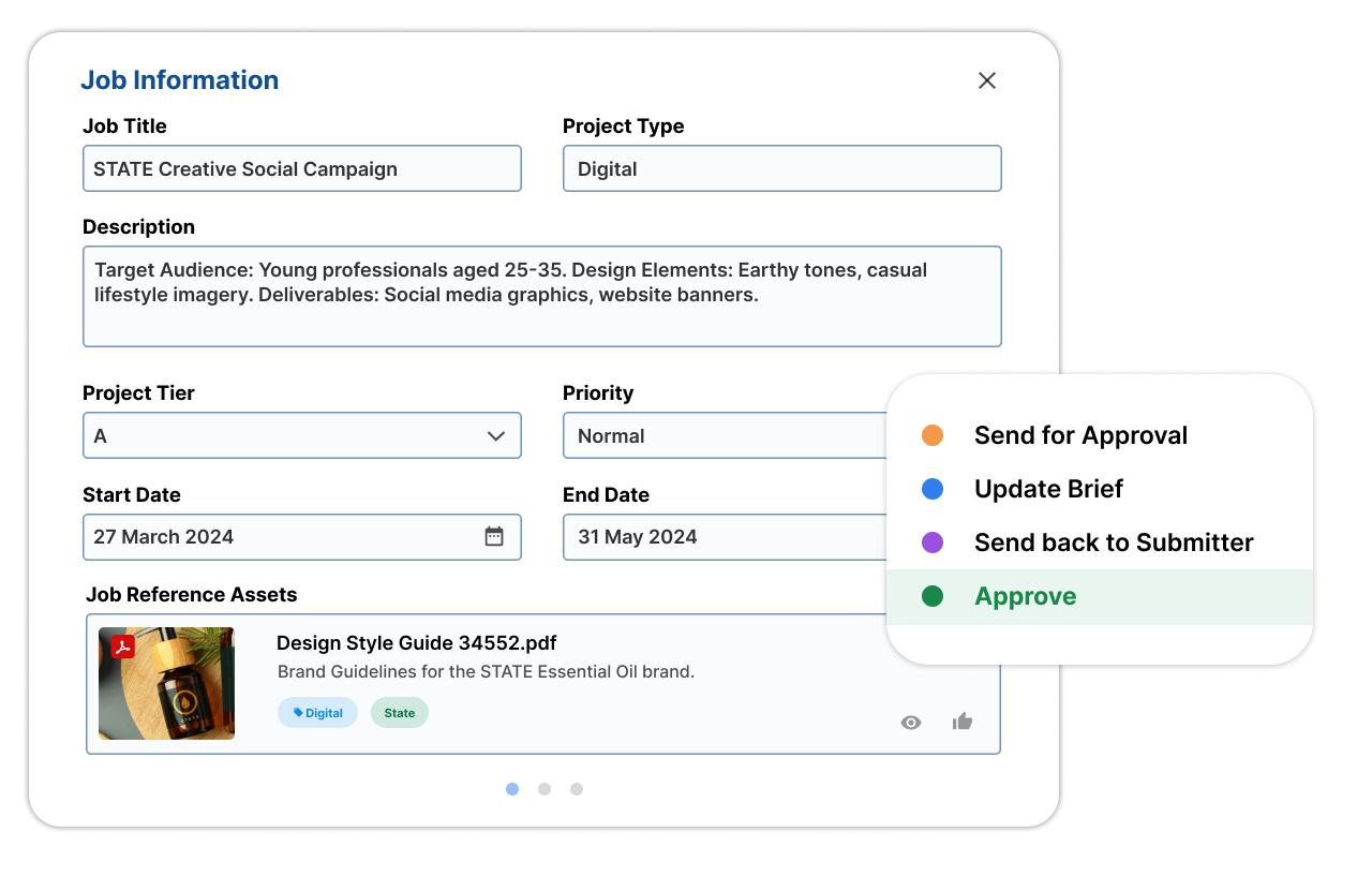 Screendragon screenshot - I 10 migliori software di gestione dei progetti per agenzie creative 2026