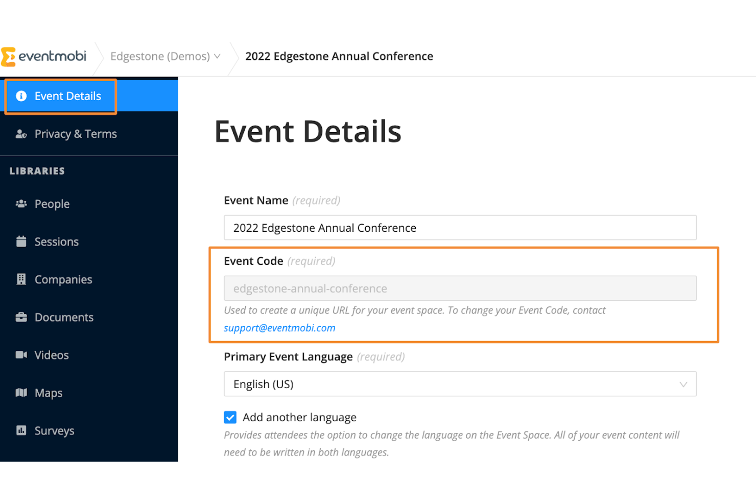 EventMobi screenshot - I 10 migliori software per la gestione dei progetti di eventi del 2026
