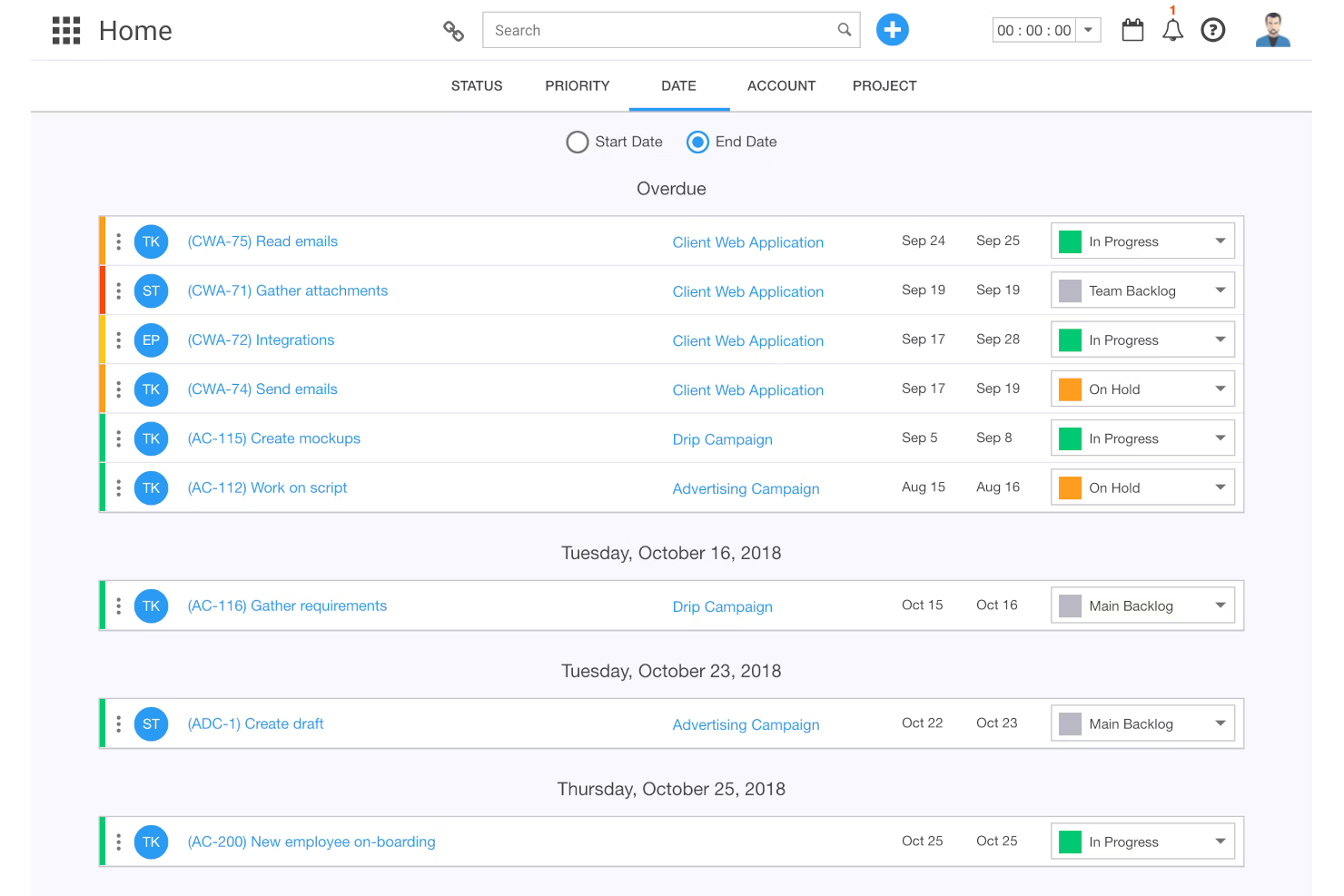 Ravetree screenshot - Le 10 migliori soluzioni software per la gestione dei task di progetto recensite per il 2026