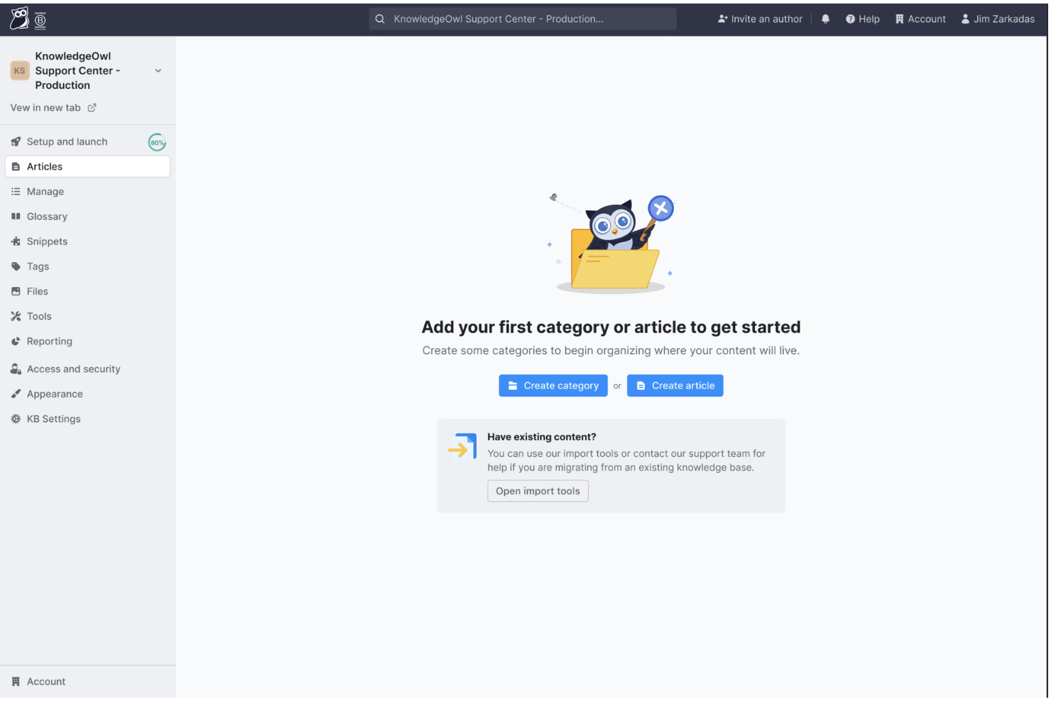 KnowledgeOwl screenshot - Los 10 Mejores Programas de Base de Conocimientos en 2026