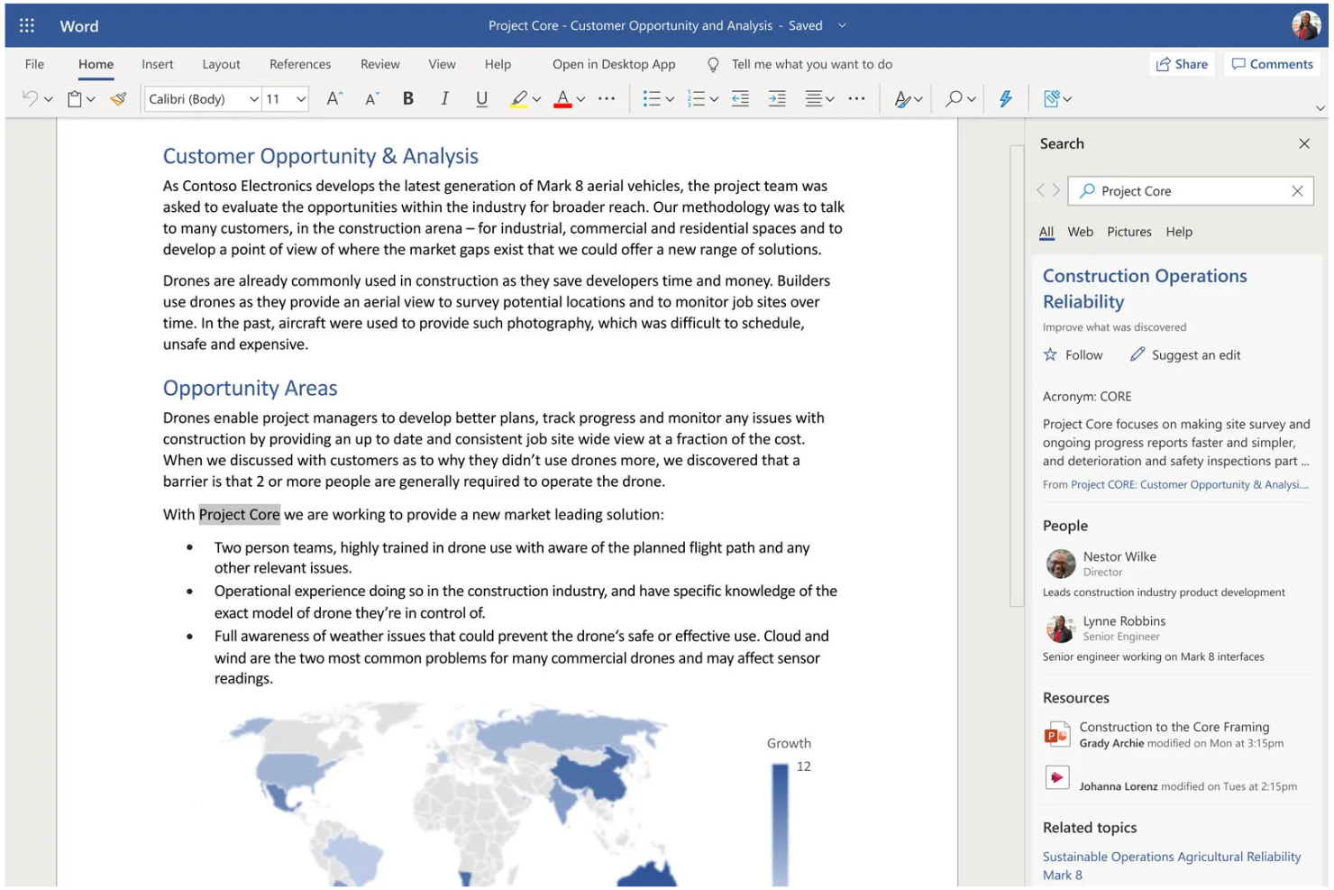 Microsoft Word screenshot - 19 beste gratis software voor documentversiebeheer in 2026