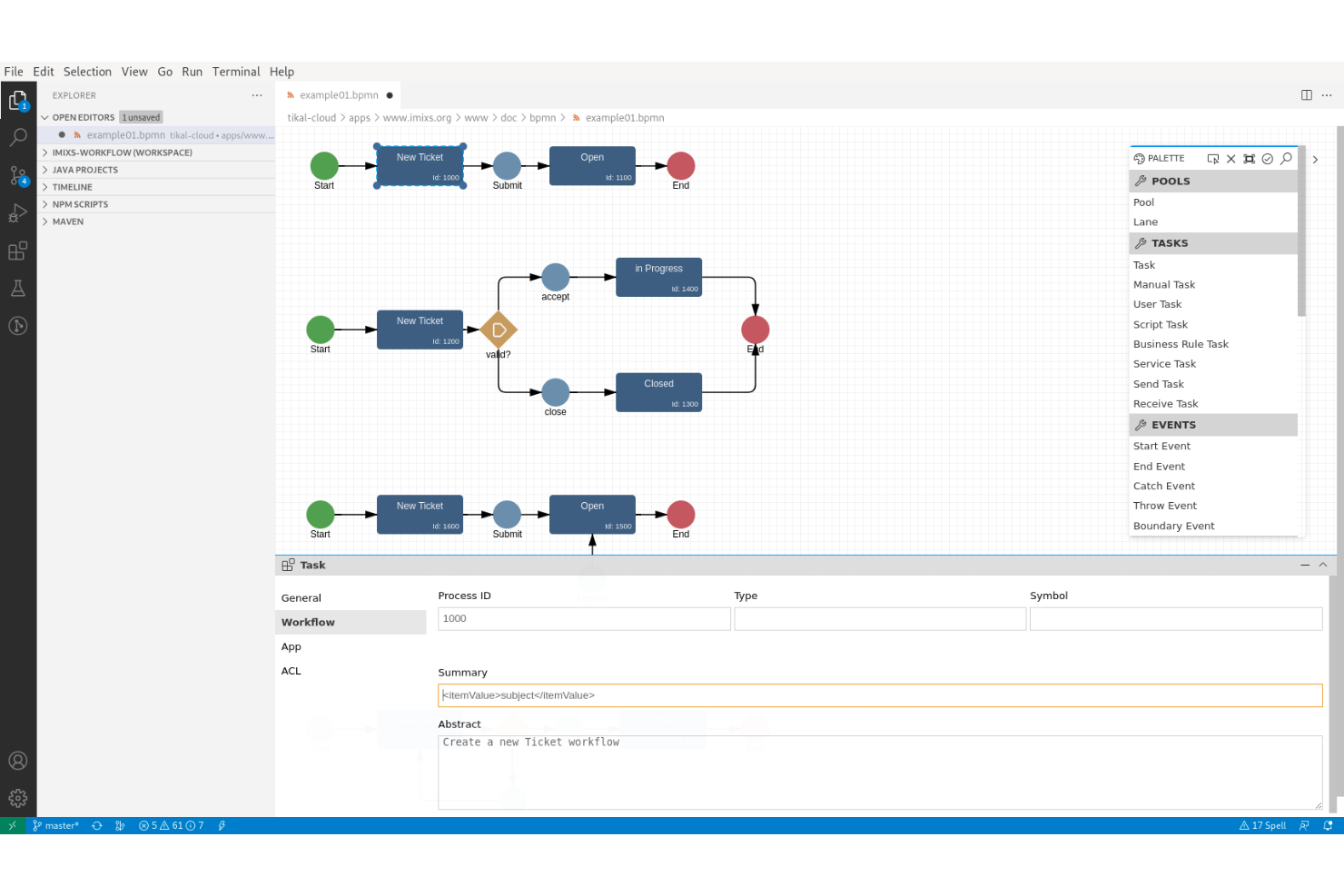 Imixs-Workflow screenshot - 10 beste gratis softwareoplossingen voor bedrijfsprocesbeheer in 2026