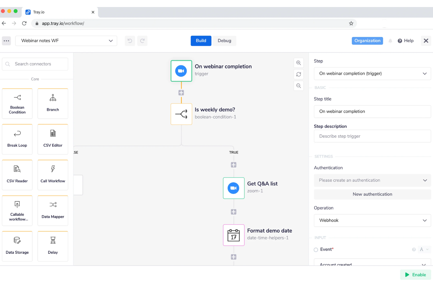 Tray.ai screenshot - 10 beste iPaaS-oplossingen in 2026