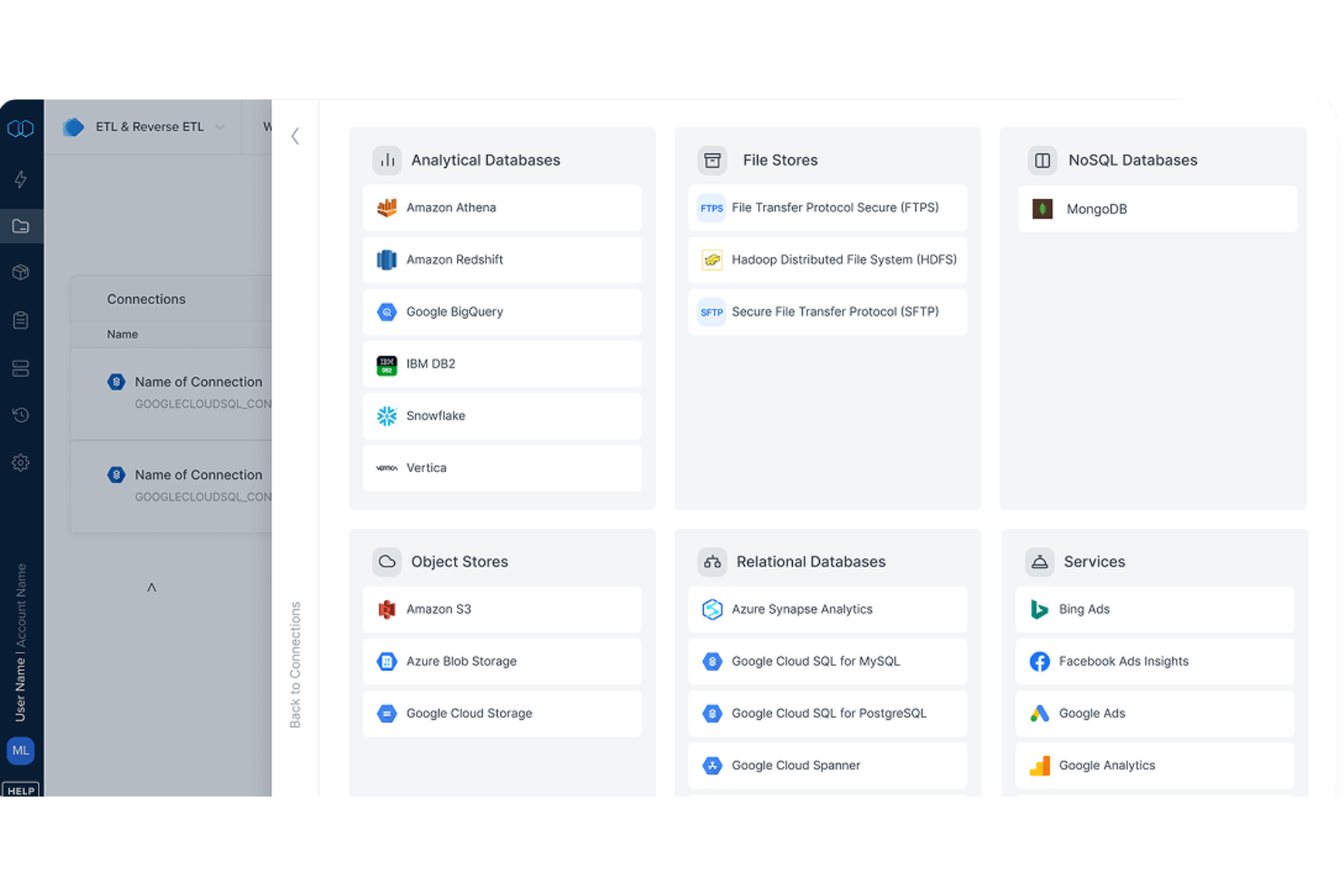 Integrate.io screenshot - 10 Beste Jitterbit-alternatieven in 2026
