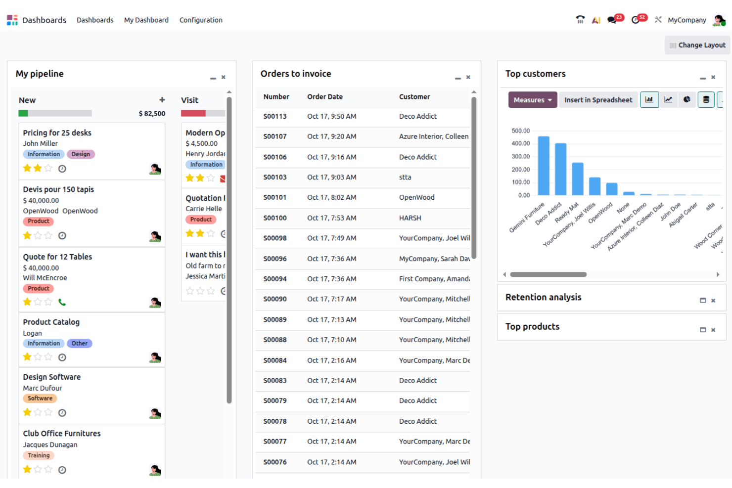 Odoo Field Service screenshot - 10 Beste Simpro-alternatieven in 2026