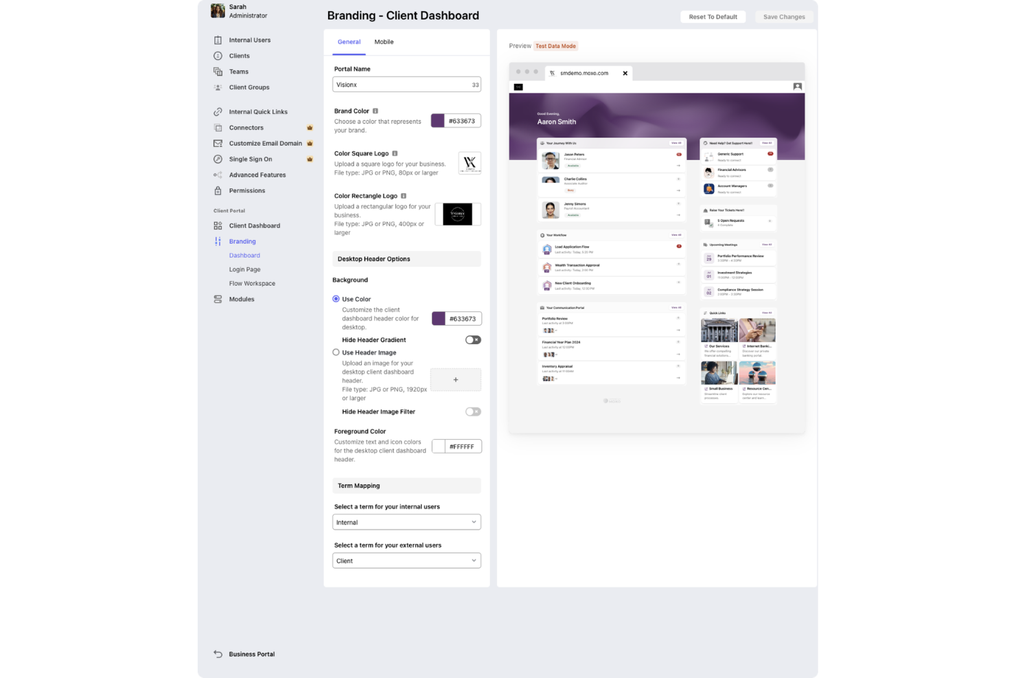 Moxo screenshot - 10 beste gratis software voor klantintroductie in 2026