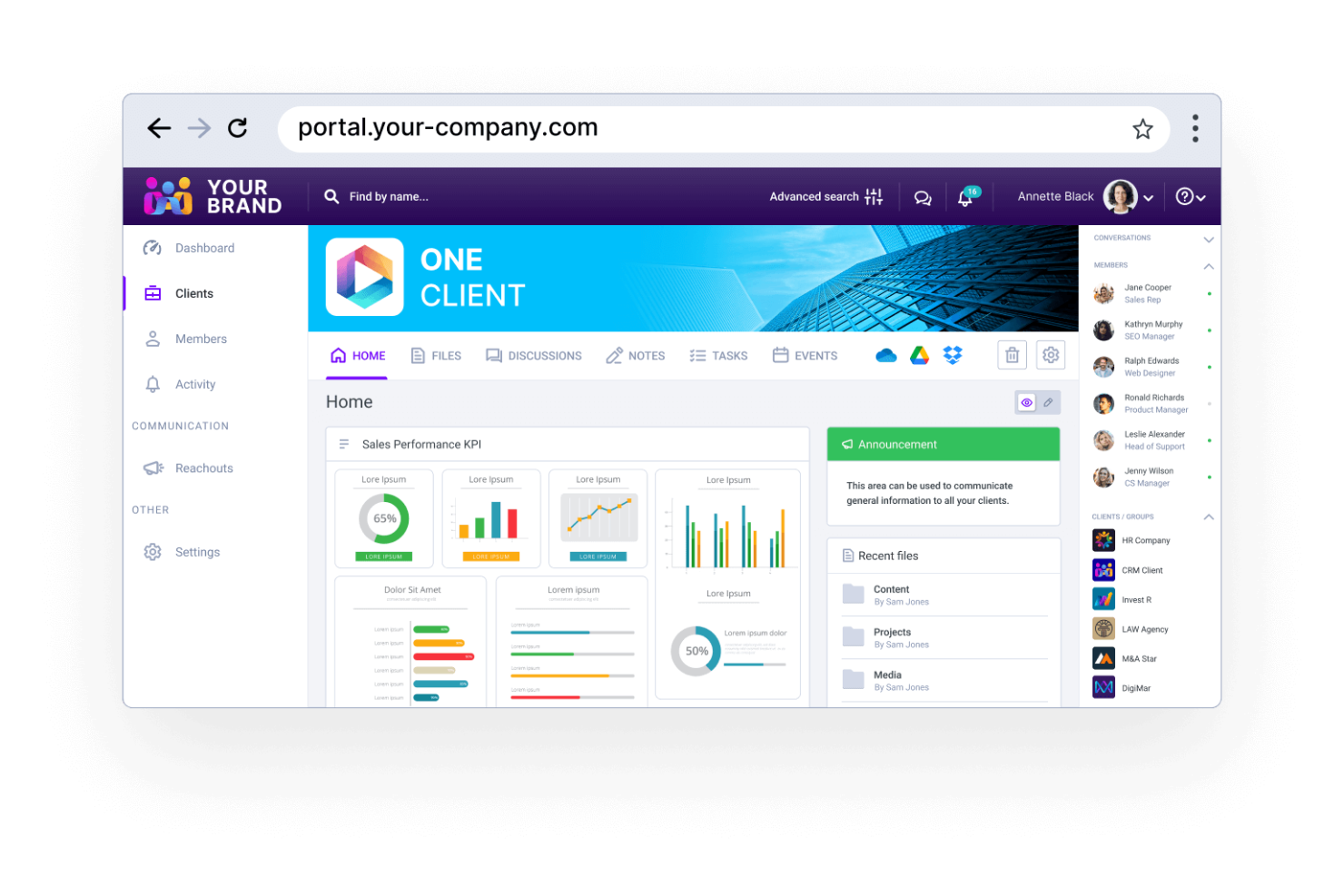 Clinked screenshot - 10 beste projectmanagementsoftware voor advocaten in 2026