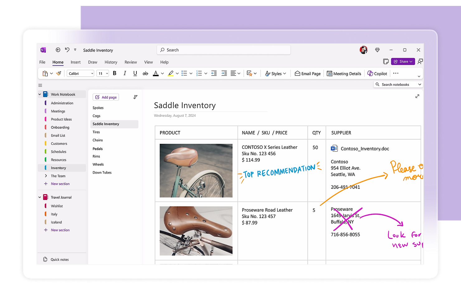 Onenote screenshot - 10 beste alternatieven voor Google Keep voor 2026
