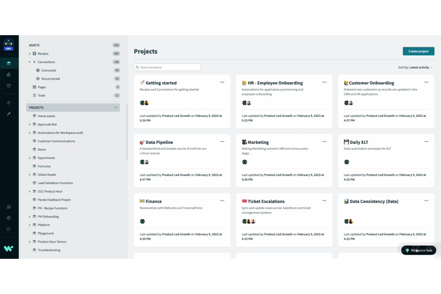Workato screenshot - 10 beste Moxo-alternatieven voor 2026