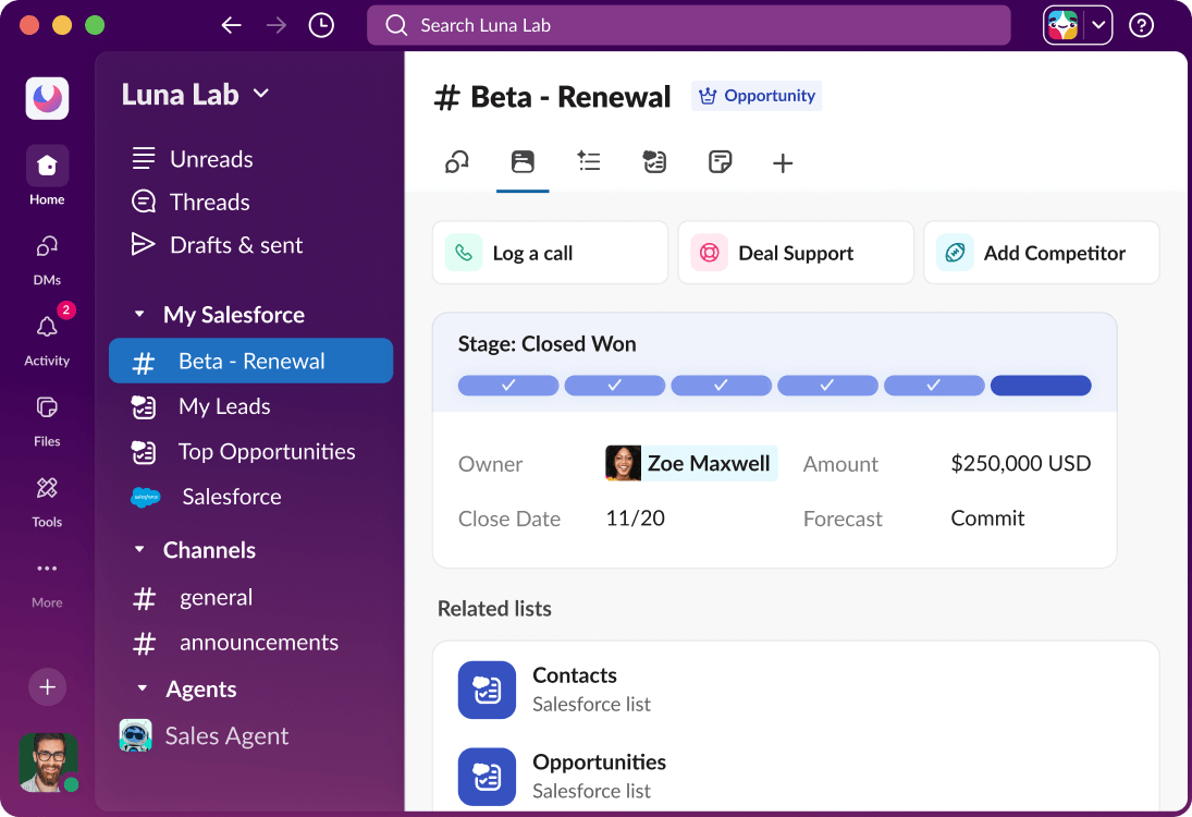 Slack screenshot - 10 Egnyte-alternatieven voor 2026