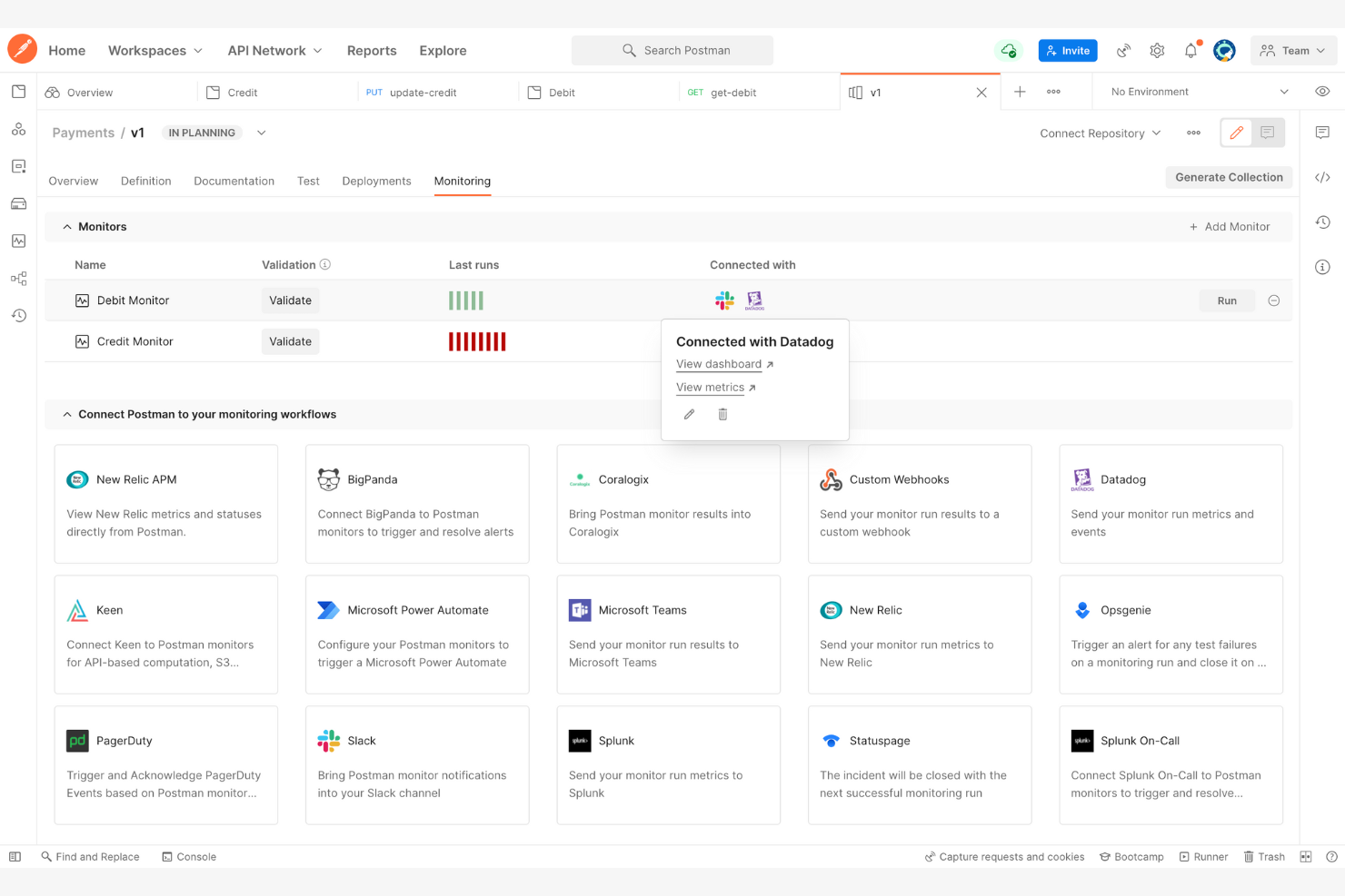 Postman screenshot - 10 beste productiviteitstools voor ontwikkelaars beoordeeld in 2026