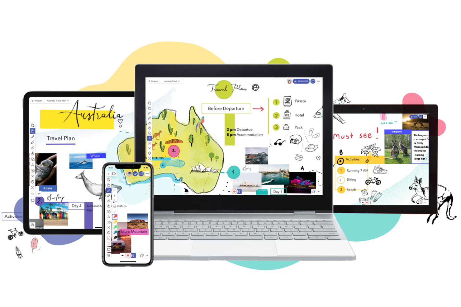 Explain Everything screenshot - 17 beste alternatieven voor Microsoft Whiteboard in 2026
