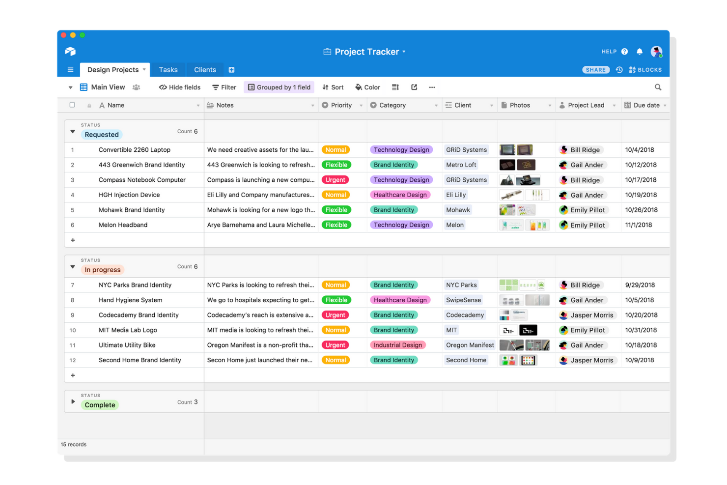 Airtable screenshot - 10 beste Caspio-alternatieven voor 2026