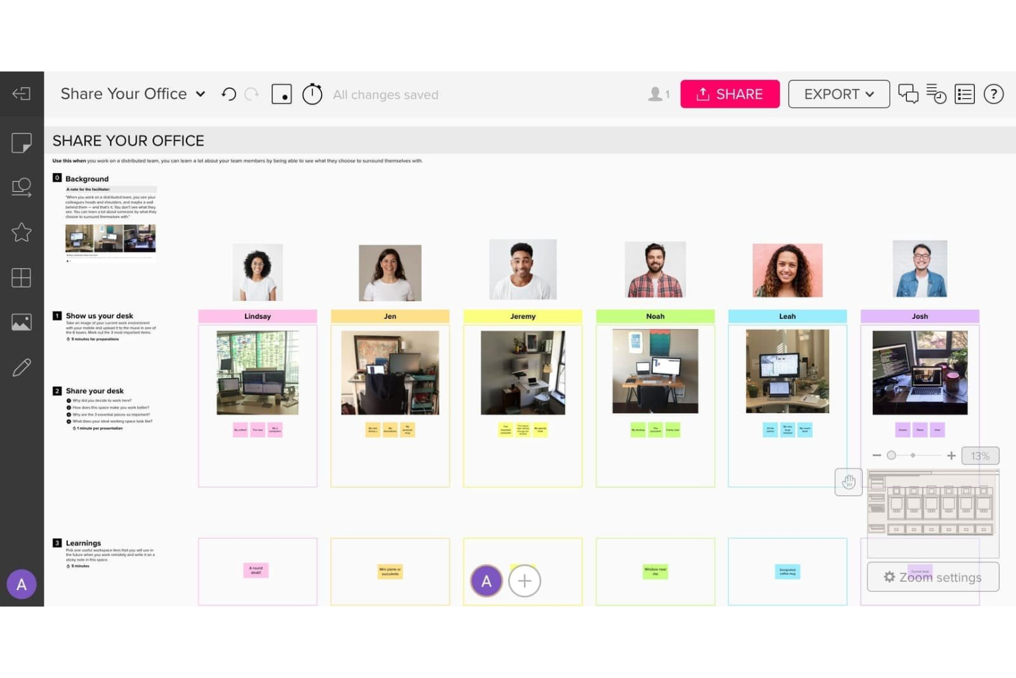 Mural screenshot - 17 beste alternatieven voor Microsoft Whiteboard in 2026