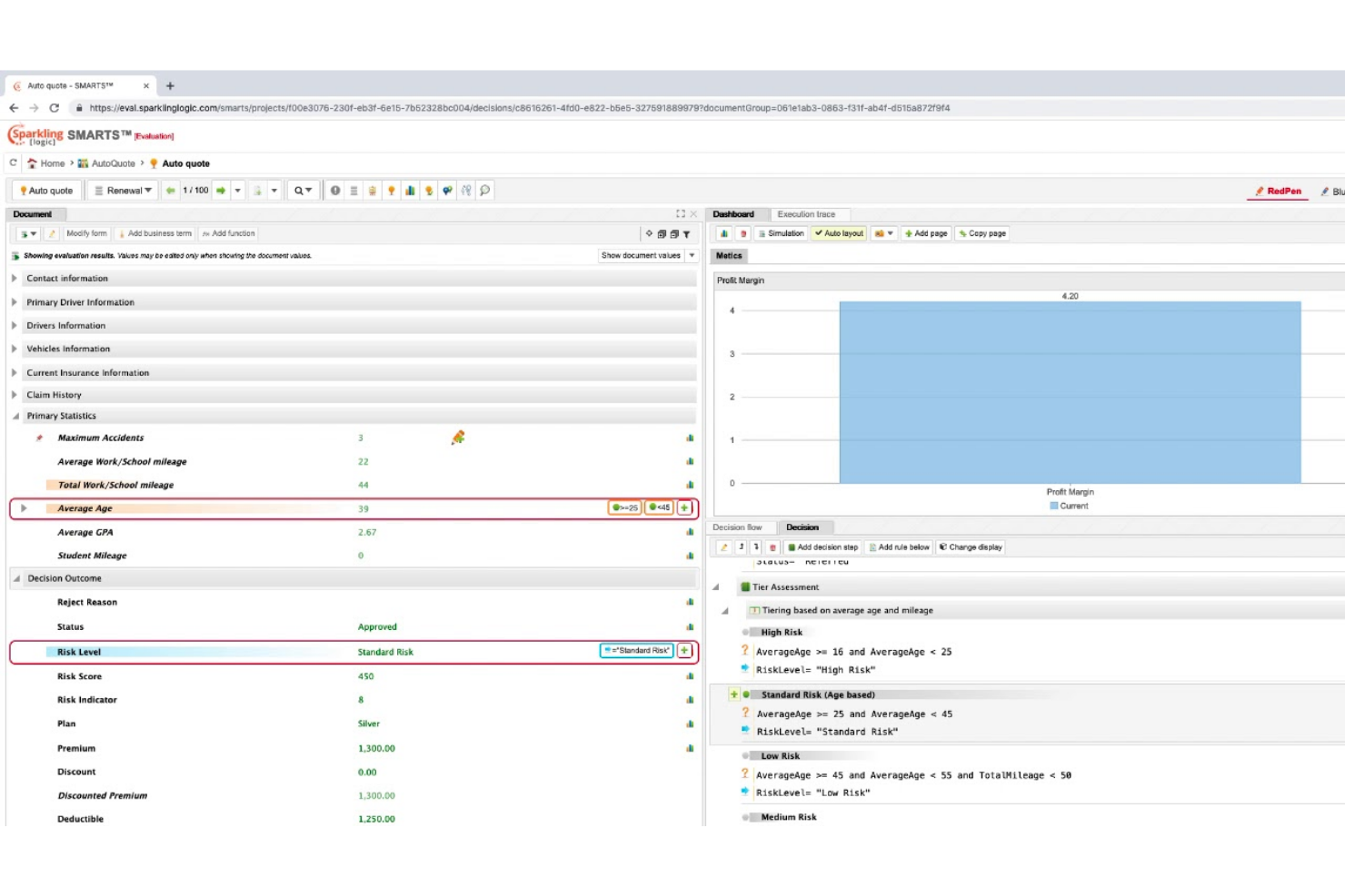 Sparkling Logic screenshot - 10 geselecteerde softwareoplossingen voor bedrijfsregel-engines voor 2026
