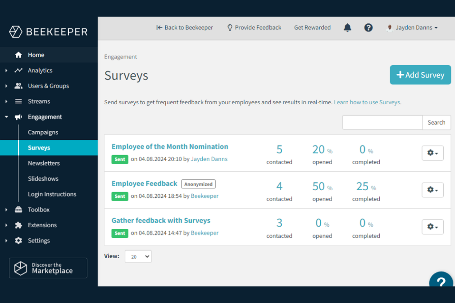 Beekeeper screenshot - 10 Flock-alternatieven geselecteerd voor 2026