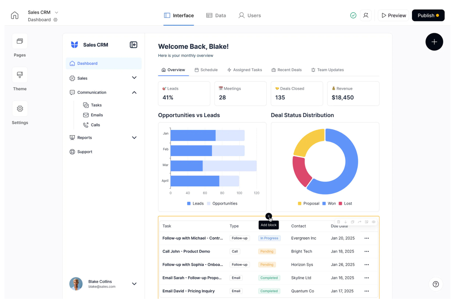 Softr screenshot - 10 beste klantdashboardsoftware voor 2026