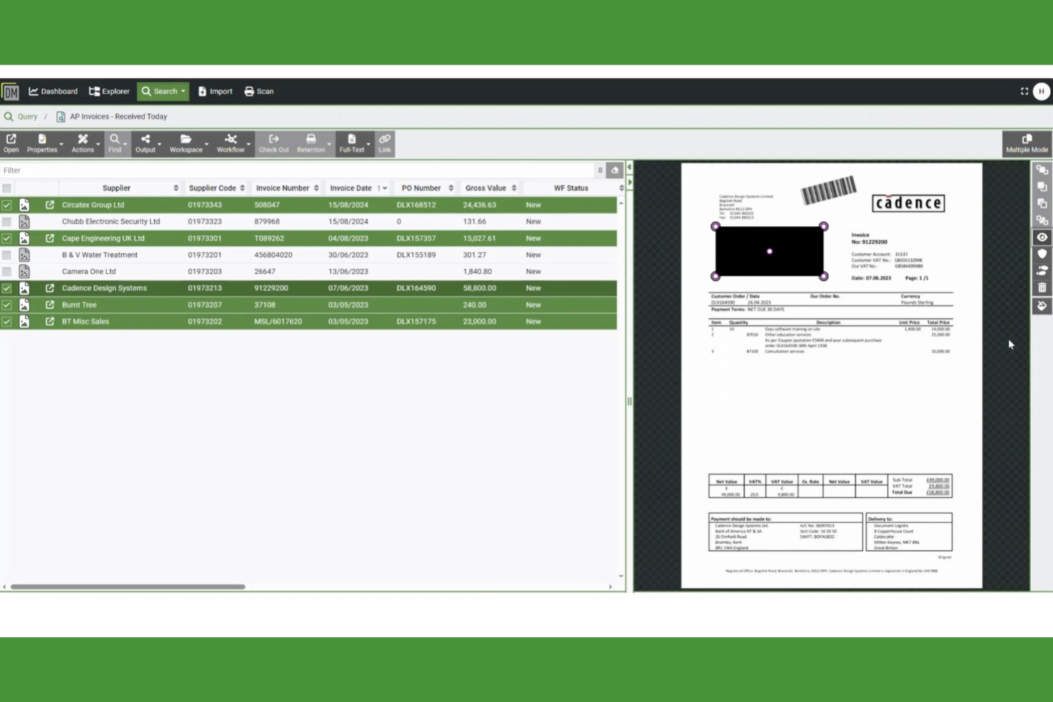 Document Logistix screenshot - 14 OCR-documentbeheersoftware voor 2026