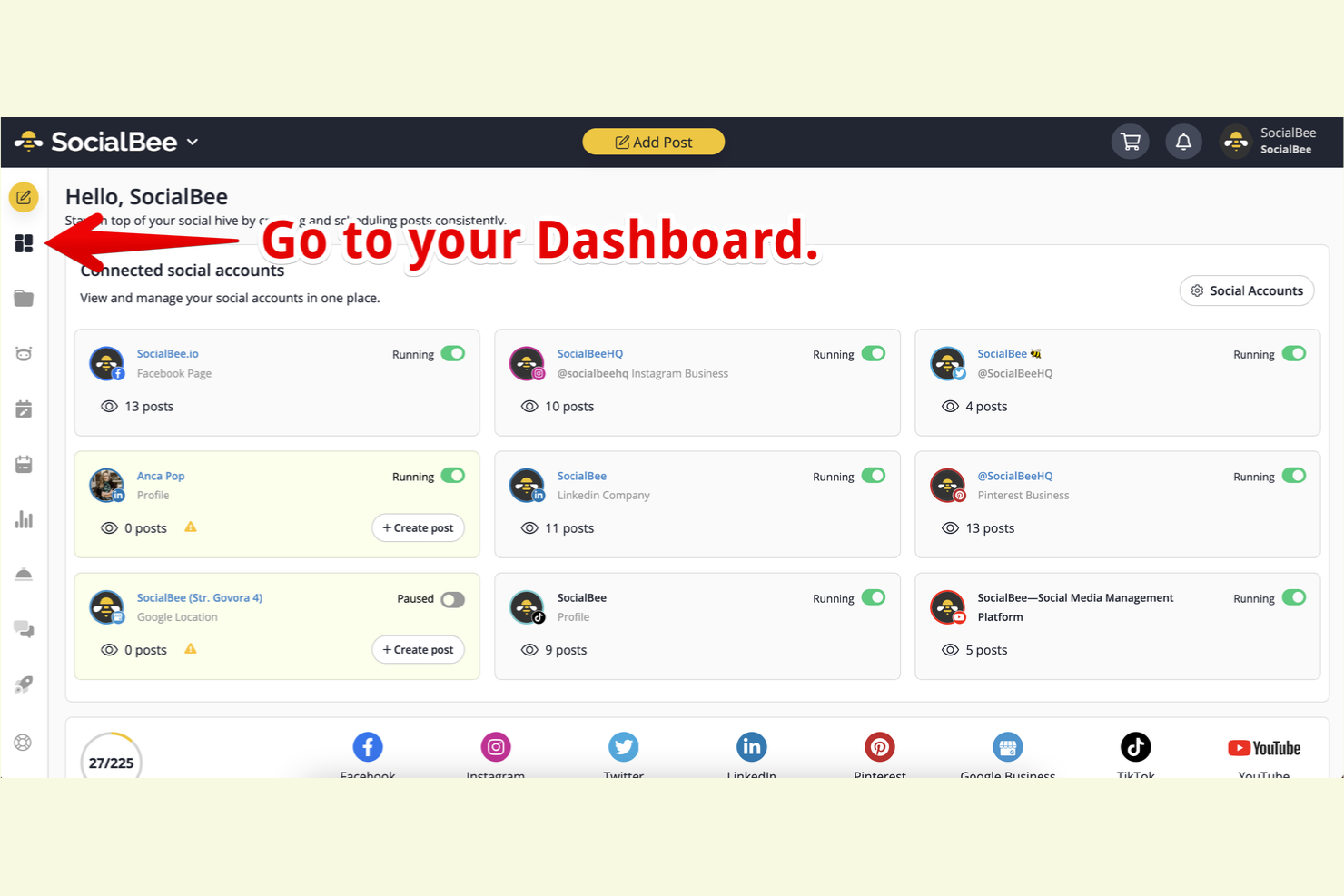 SocialBee screenshot - 10 Beste alternatieven voor Templafy voor 2026