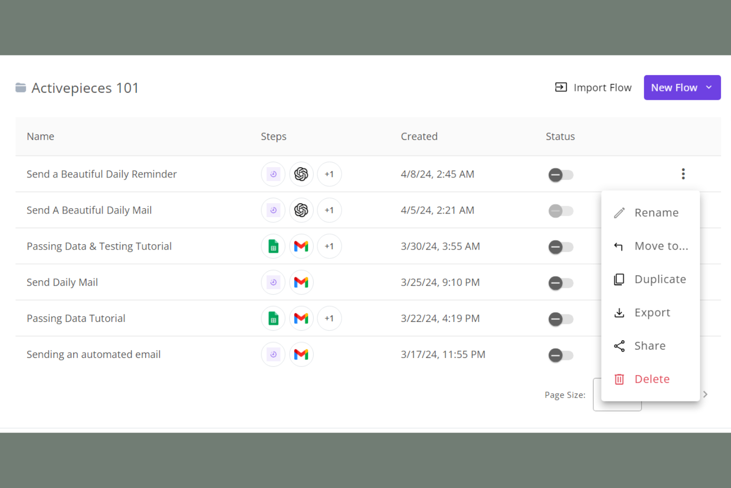 Activepieces screenshot - 10 Beste alternatieven voor Templafy voor 2026