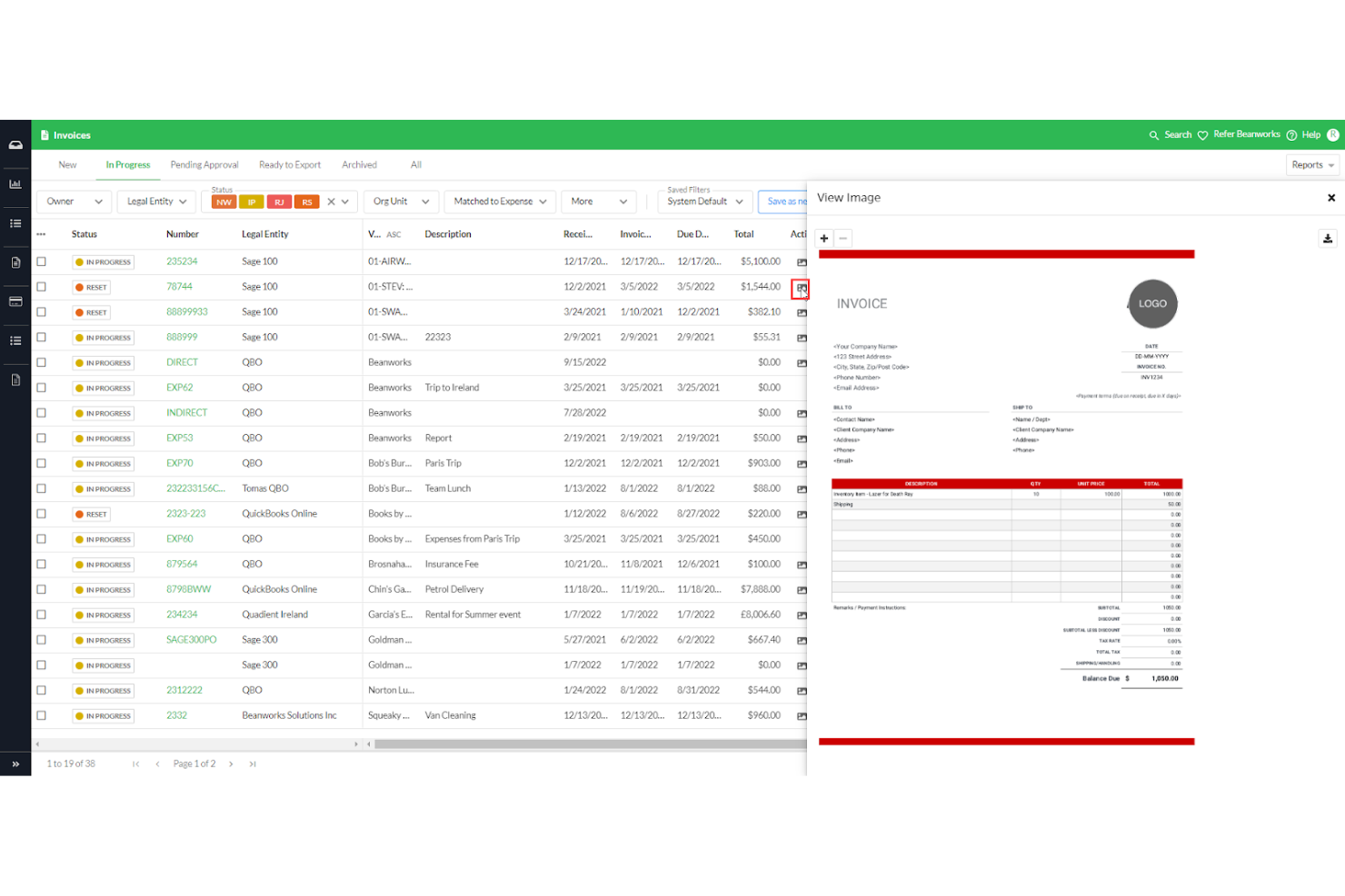 Quadient screenshot - 10 beste software voor factuurgoedkeuring voor 2026