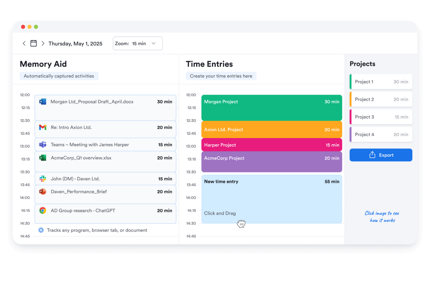 Memtime screenshot - 10 beste gratis apps voor tijdregistratie voor freelancers beoordeeld in 2026