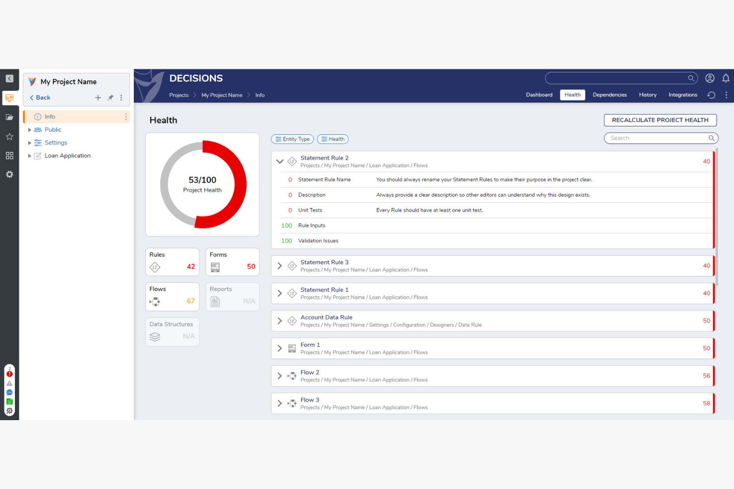 Decisions screenshot - 10 beste software voor besluitvorming beoordeeld in 2026