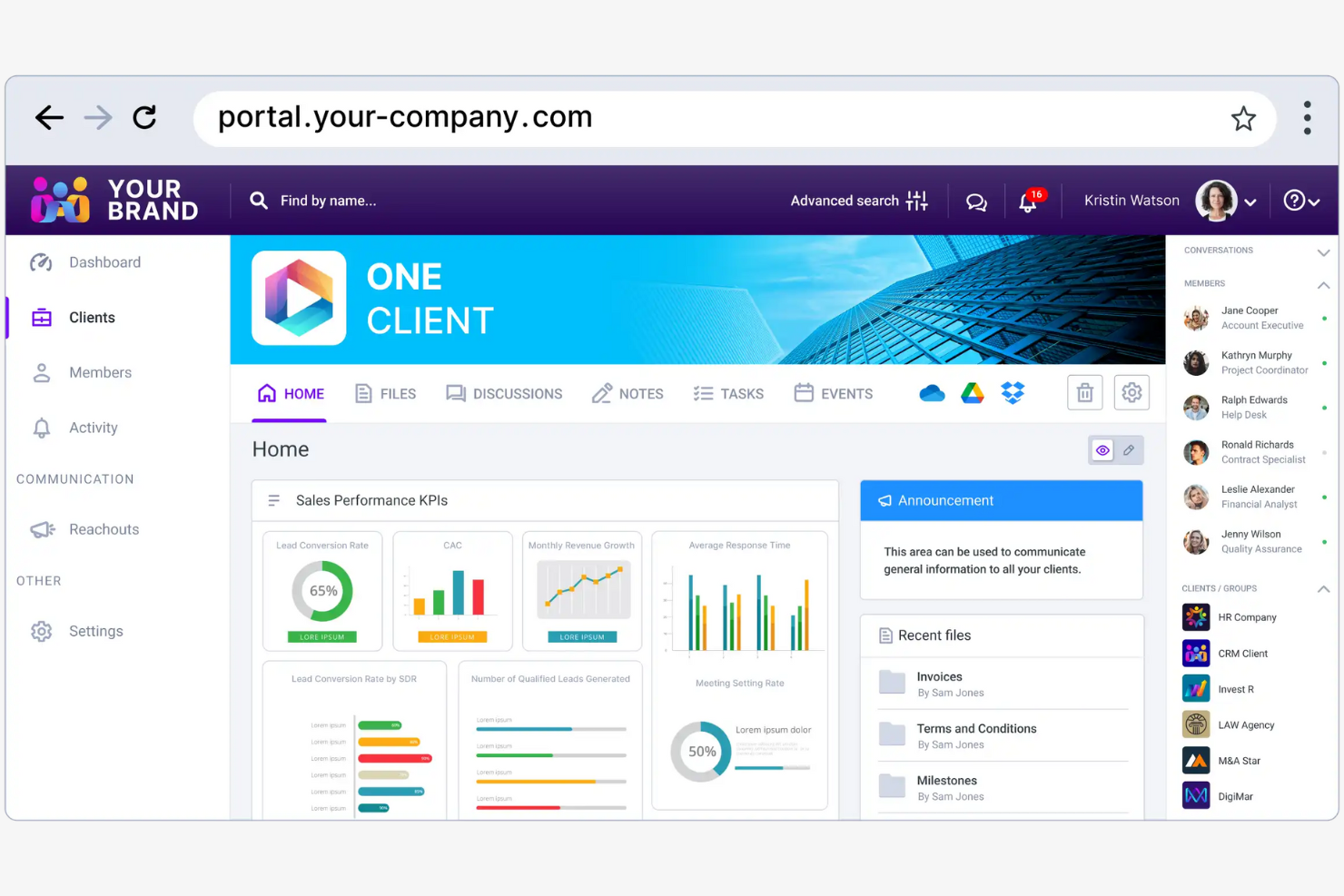 Clinked screenshot - 10 beste software voor klantensamenwerking beoordeeld in 2026