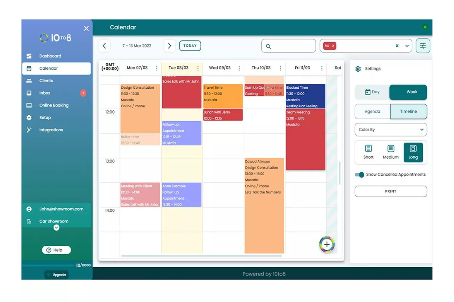 Sign In Scheduling screenshot - 10 beste alternatieven voor Acuity Scheduling beoordeeld in 2026