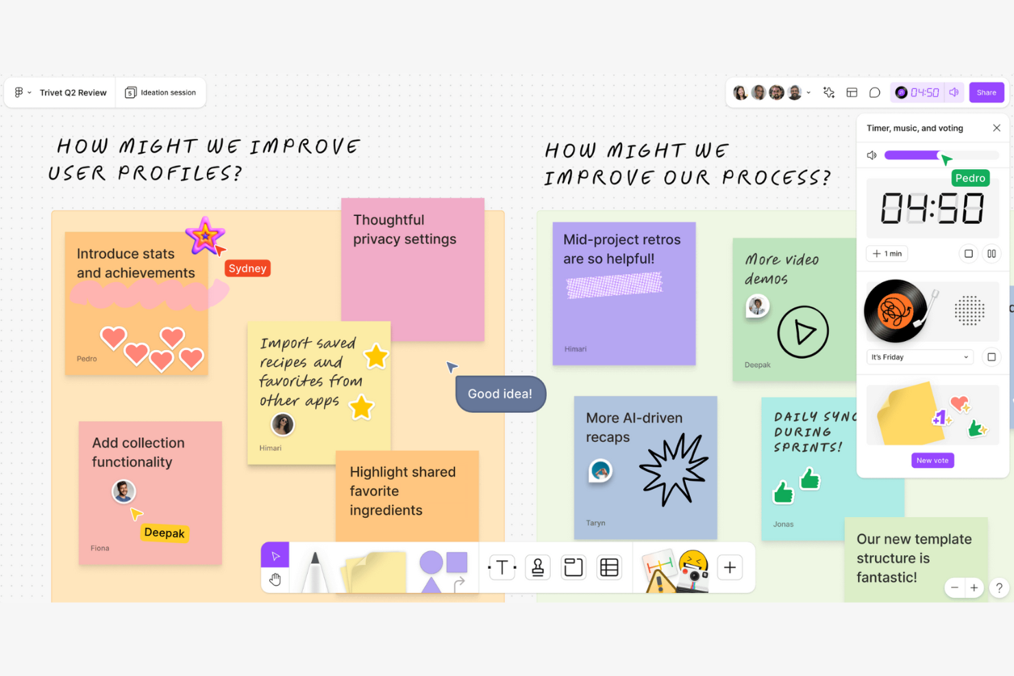 FigJam screenshot - 10 beste Visio-alternatieven beoordeeld in 2026