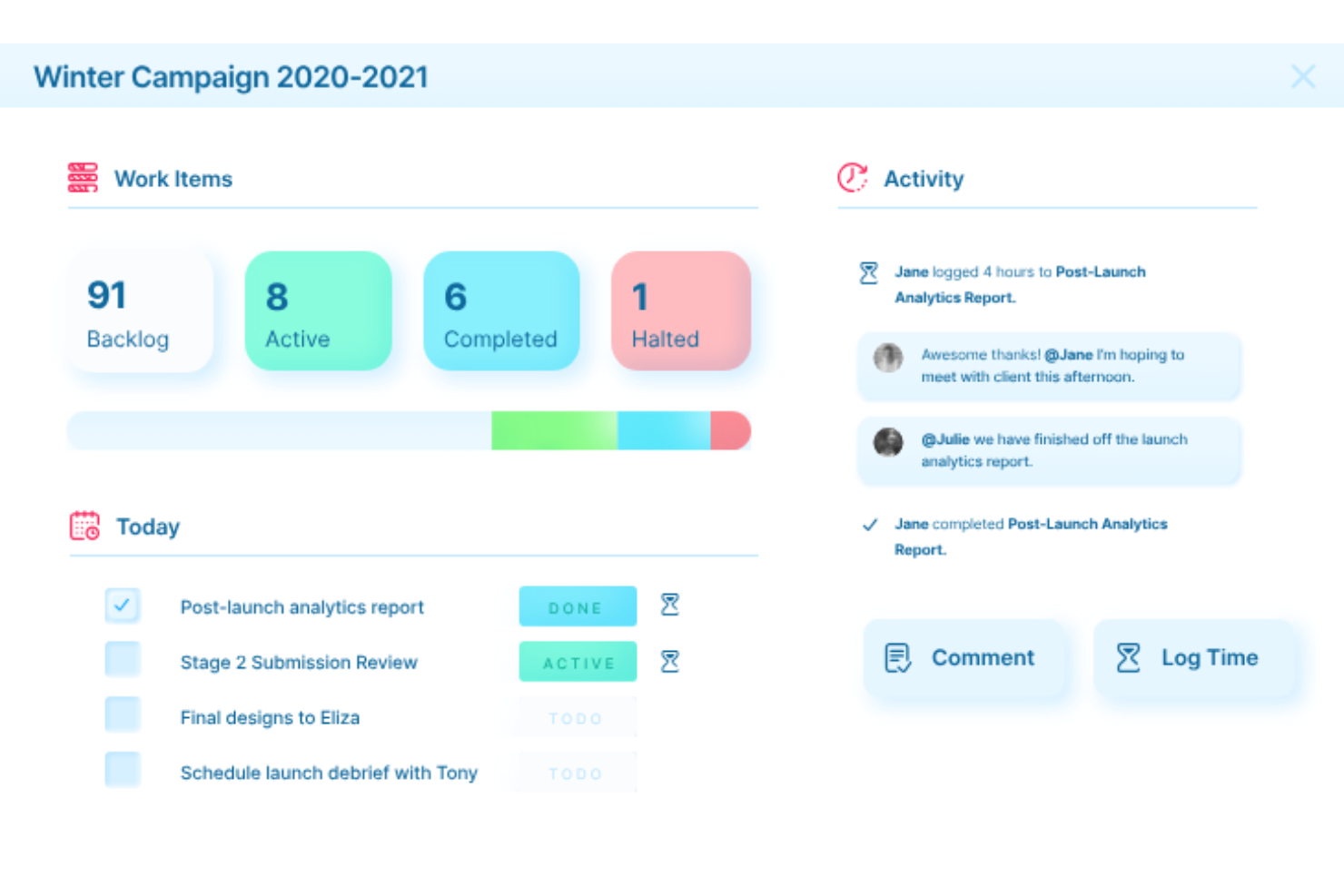 Ravetree screenshot - 10 beste alternatieven voor Zoho Projects in 2026