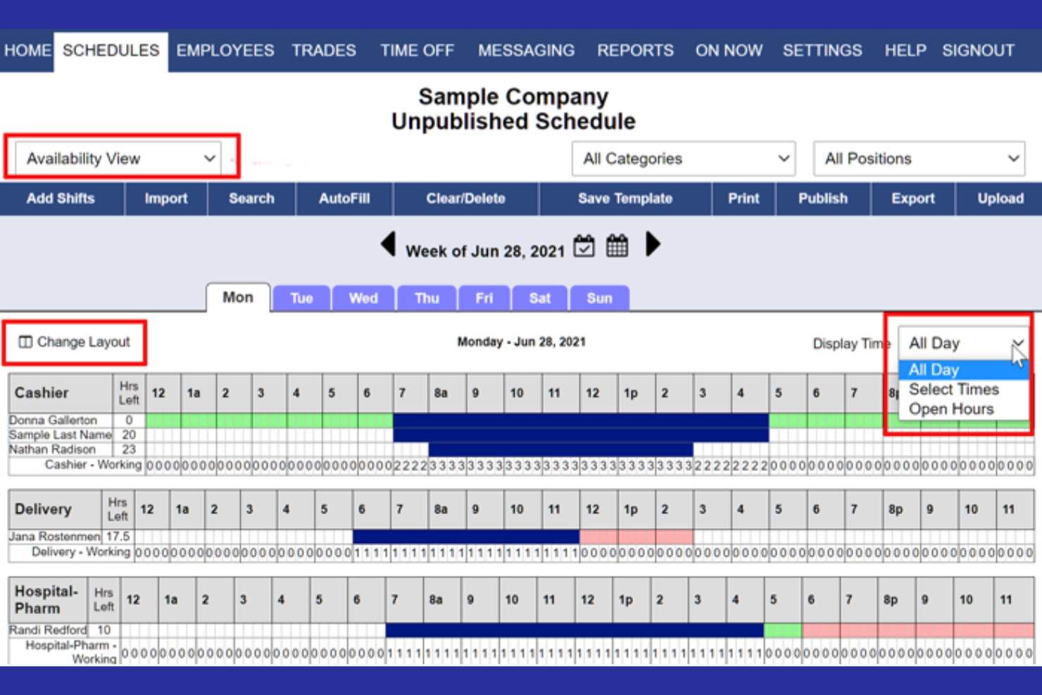 WhenToWork screenshot - 10 beste software voor werknemerskalenders beoordeeld in 2026