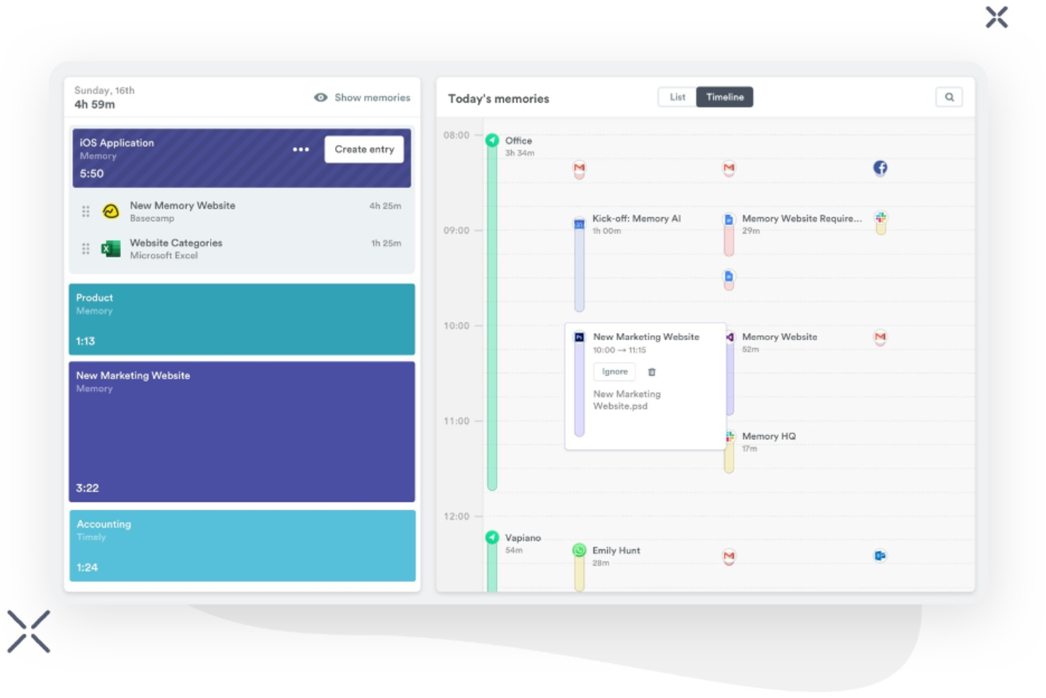 Timely screenshot - 10 beste software voor tijdregistratie en facturatie beoordeeld in 2026