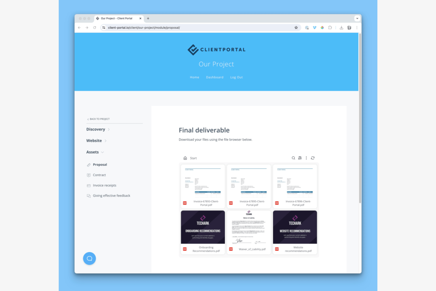 Client Portal For WordPress screenshot - 10 Beste software voor klantenportalen beoordeeld in 2026