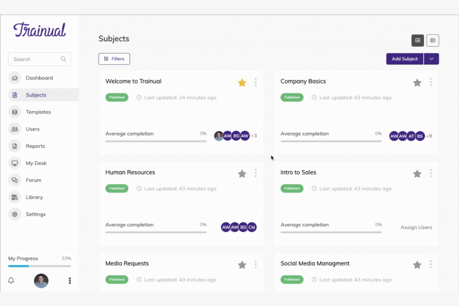 Trainual screenshot - 10 beste software voor standaardwerkinstructies beoordeeld in 2026