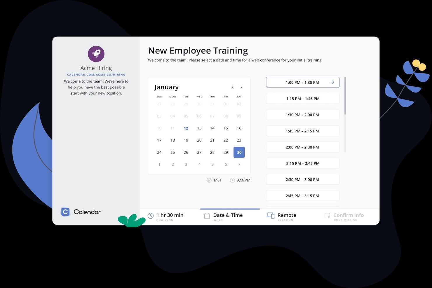 Calendar App screenshot - 10 beste alternatieven voor Doodle beoordeeld in 2026