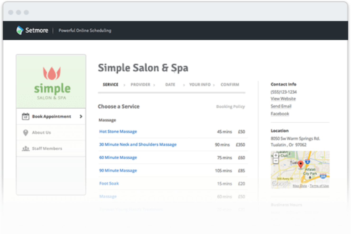 Setmore screenshot - 10 beste alternatieven voor Acuity Scheduling beoordeeld in 2026