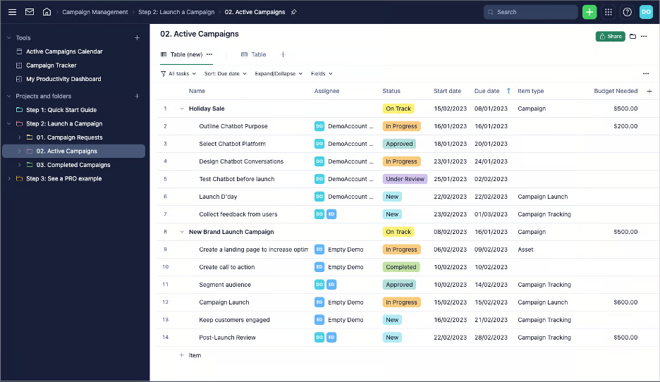Wrike screenshot - 10 beste AI-projectmanagementtools voor bedrijven beoordeeld in 2026
